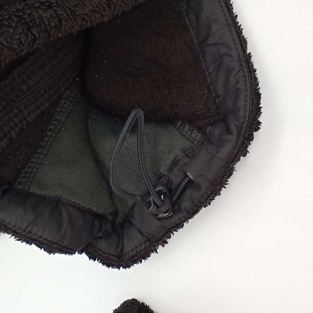The North Face Oso Thermal Plush Fleece Hooded Jacket Black XS - Picture 7 of 13